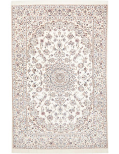 Nain 9la 205x317 Cm Nain 9la, Persia, Hand-carded Wool And