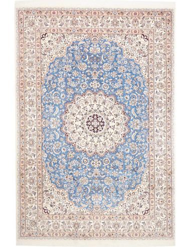 Nain 9la 210x306 Cm Nain 9la, Persia, Hand-carded Wool And