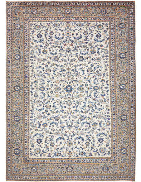 Kashan 306x430 Cm Kashan, Persia, Hand-carded Wool (warp: