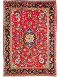 Tabriz 248x360 Cm Tabriz, Persia, Hand-carded Wool (warp: