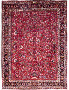 Mashad 302x402 Cm Mashad Persia Lana Cardata A Mano Cotone