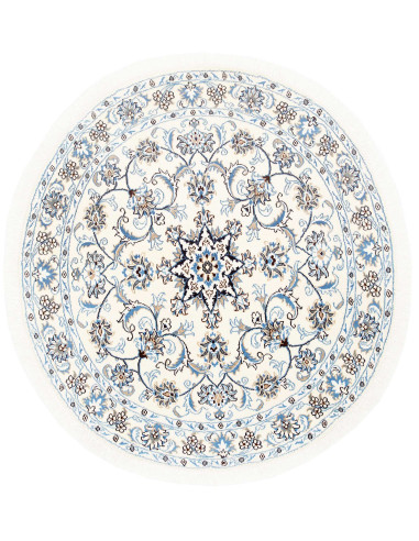 Nain Kashmar 138x146 Cm Nain Kashmar, Persia, Hand-carded
