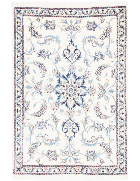 Nain Kashmar 90x133 Cm Nain Kashmar, Persia, Hand-carded