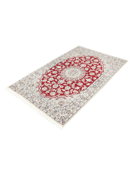 Rug Nain 9La Persia white maroon 130x200