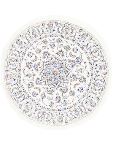 Nain Kashmar 197x200 Cm Nain Kashmar, Persia, Hand-carded