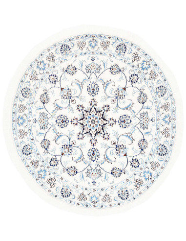 Nain Kashmar 140x142 Cm Nain Kashmar, Persia, Hand-carded