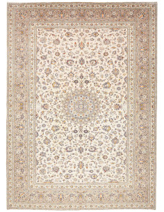 Kashan 250x347 Cm Kashan, Persia, Hand-carded Wool (cotton