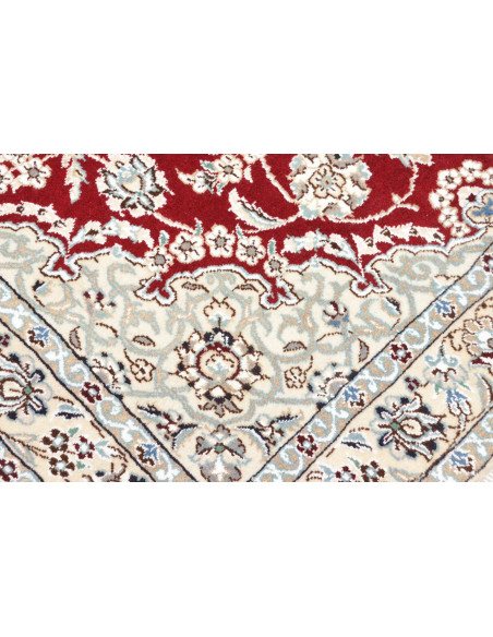 Rug Nain 9La Persia white maroon 130x200
