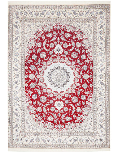 Rug Nain 9la Persia 248x357 Ruby Red Cream Whit