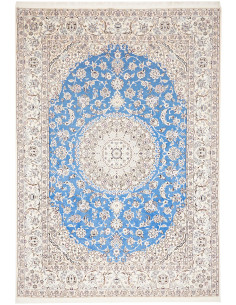 Rug Nain 9la Persia 250x358 Sky Blue Cream