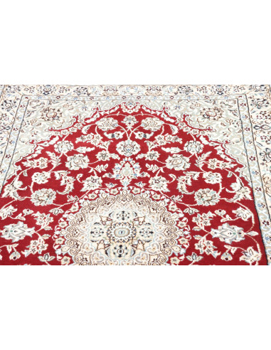 Rug Nain 9La Persia white maroon 130x200