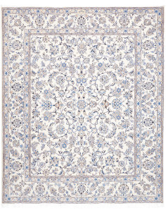 Rug Nain Kashmar Persia 250x302 Ivory Light Blu