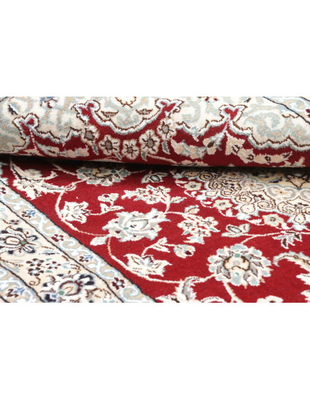 Tappeto Nain 9La Persia bianco marrone 130x200