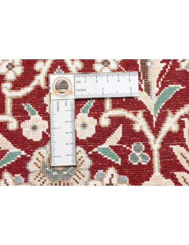 Rug Nain 9La Persia white maroon 130x200