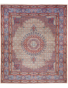 Tappeto Moud Persia 256x304 Crema Rosso Bordeau