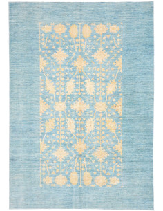 Rug Zigler Fine Pakistan 201x289 Turquoise Blue