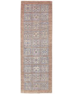 Rug Bakhtiyar Pakistan 78x234 Brown Blue