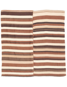 Rug Kilim Vintage Persia 135x136 Brown Cream