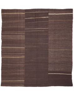 Rug Kilim Vintage Persia 287x317 Dark Brown Bei