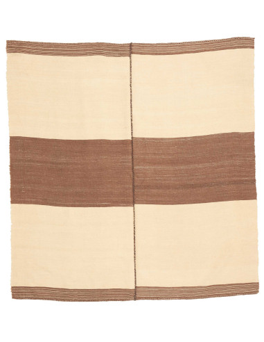 Rug Kilim Vintage Persia 145x152 Beige Brown