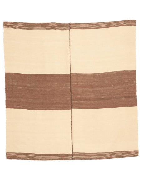 Rug Kilim Vintage Persia 145x152 Beige Brown