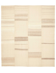 Rug Kilim Vintage Persia 213x241 Cream Beige