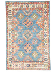 Rug Kazak Co 102x158 Blue Terracotta