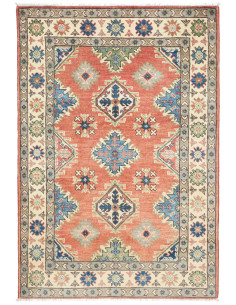 Tappeto Kazak Co Afgahnistan 101x149 Terracotta