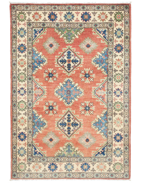 Tappeto Kazak Co Afgahnistan 101x149 Terracotta