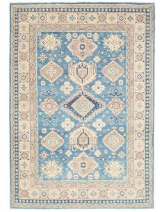 Tappeto Kazak Co Afgahnistan 169x240 Blu
