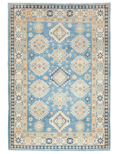 Rug Kazak Co 123x182 Blue Beige