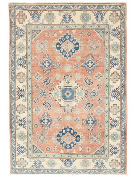 Rug Kazak Co 115x173 Muted Terracotta Cream