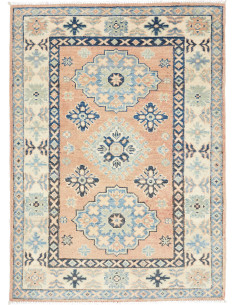 Tappeto Kazak Co Afgahnistan 85x121 Pesca Blu E