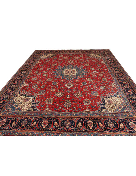 Sarough 306x395 Cm Sarough, Persia, Lana Cardata A Mano,