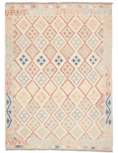 Tappeto Killim Afgahnistan 150x202 Crema Con Ac