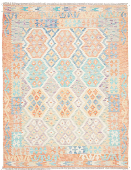 Rug Killim 154x203 Pastel Multicolor