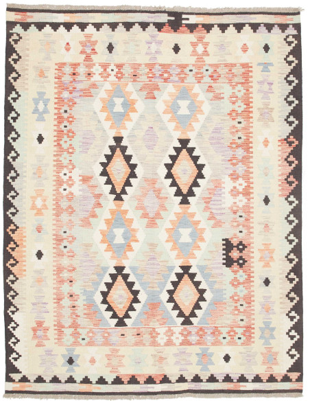 Rug Killim 153x200 Ivory Sky Blue