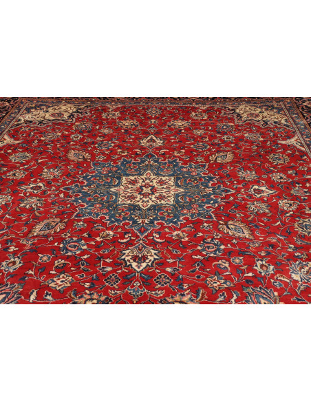 Sarough 306x395 Cm Sarough, Persia, Lana Cardata A Mano,