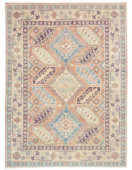 Tappeto Kazak Co Afgahnistan 153x210 Terracotta