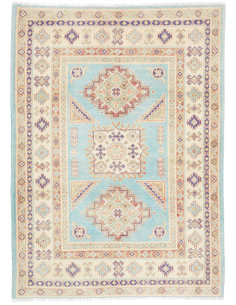 Tappeto Kazak Co Afgahnistan 103x143 Acquamarin