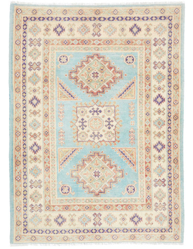 Tappeto Kazak Co Afgahnistan 103x143 Acquamarin