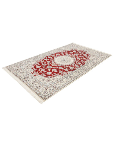 Rug Nain 9La Persia white maroon 150x256