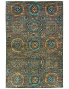 Mamlouk 121x186 Cm Mamlouk, Pakistan, Hand-carded Wool
