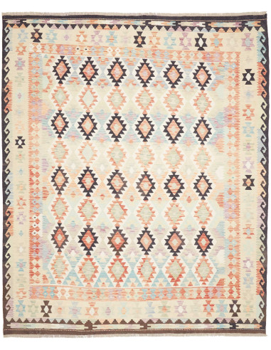 Tappeto Killim Afgahnistan 255x304 Beige Crema