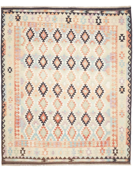 Tappeto Killim Afgahnistan 255x304 Beige Crema