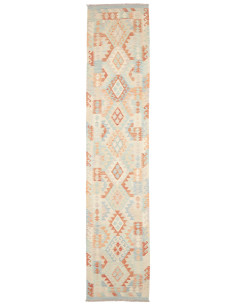 Rug Killim 78x385 Cream Terracotta