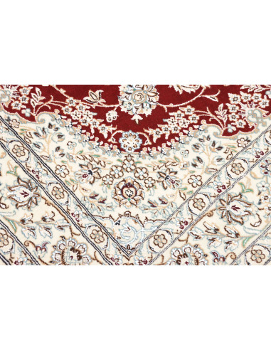 Rug Nain 9La Persia white maroon 150x256