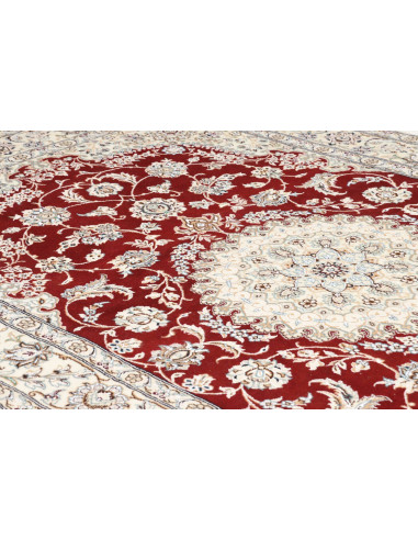 Rug Nain 9La Persia white maroon 150x256
