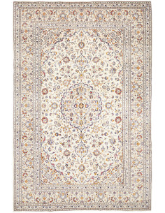Kashan 205x312 Cm Kashan, Persia, Hand-carded Wool (warp: