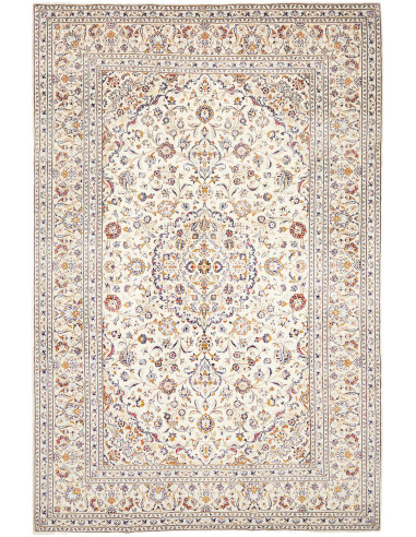 Kashan 205x312 Cm Kashan, Persia, Hand-carded Wool (warp: